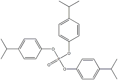 Struktura fosforanu izopropylofenylu
