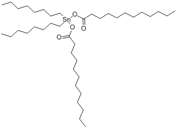 Struktura Bis (laurozyloksy) dioktylocyny